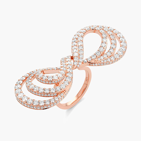 Carousel Harmony Rose Ring